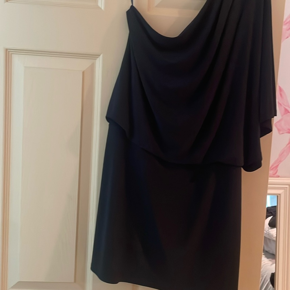 One shoulder mini dress